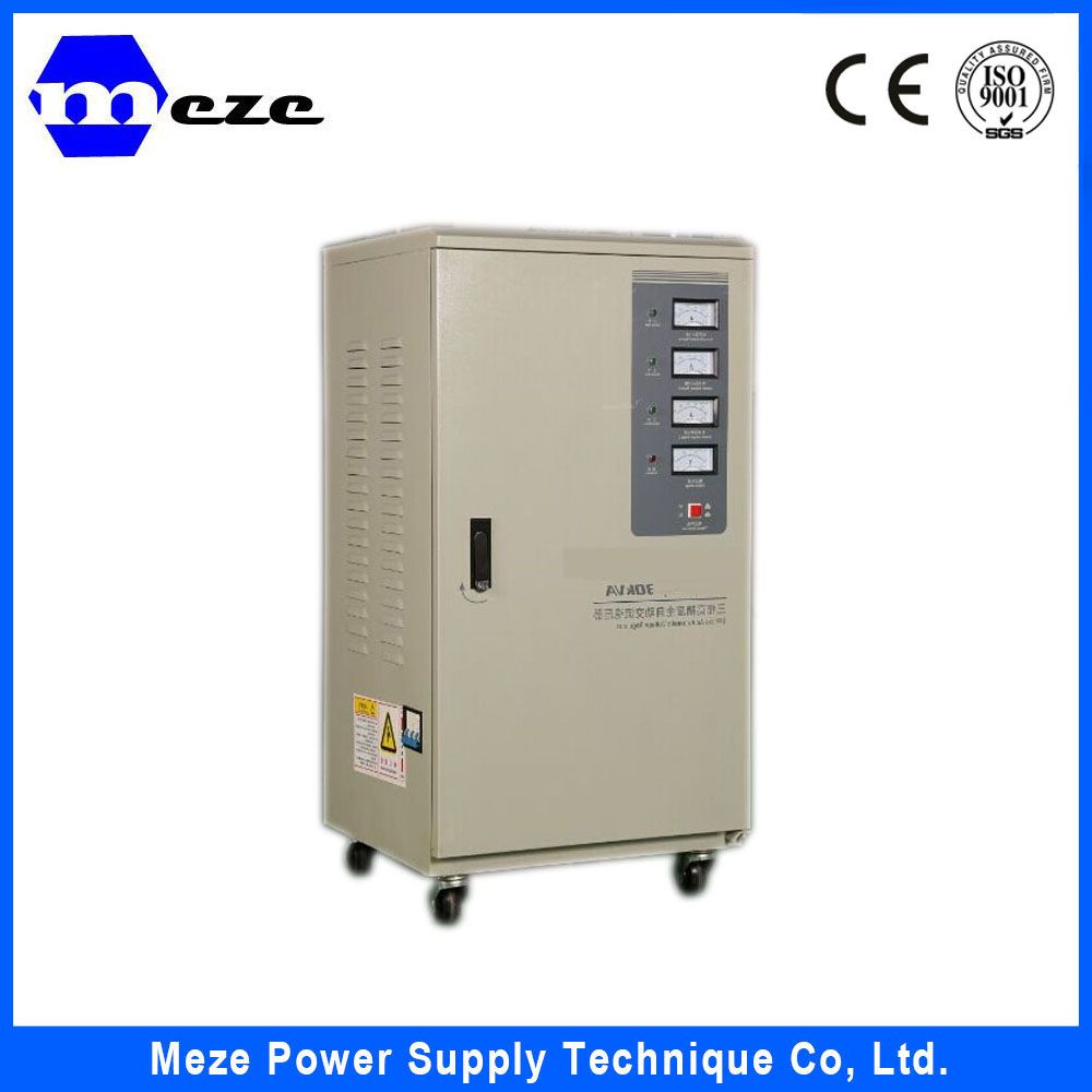 3 Phase Output and Input Meter Display AC Voltage Regulator