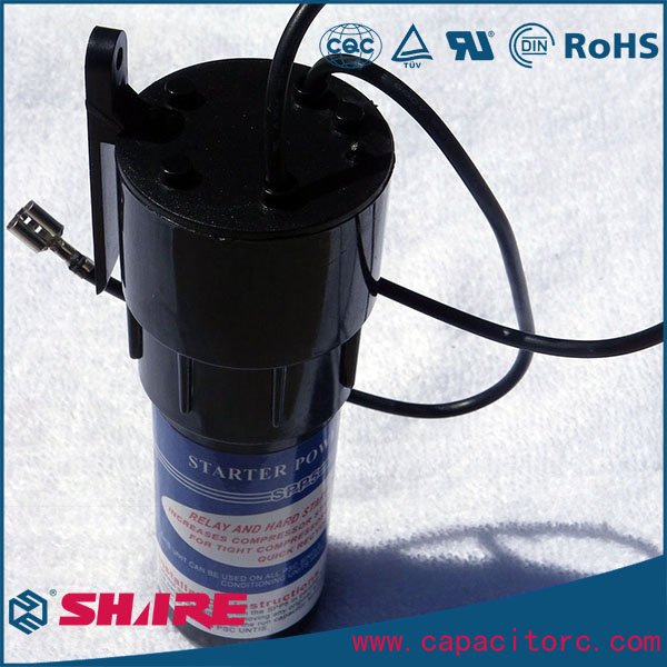 Relay and Hard Start Capacitor 277VAC Two Wires Start Capacitor