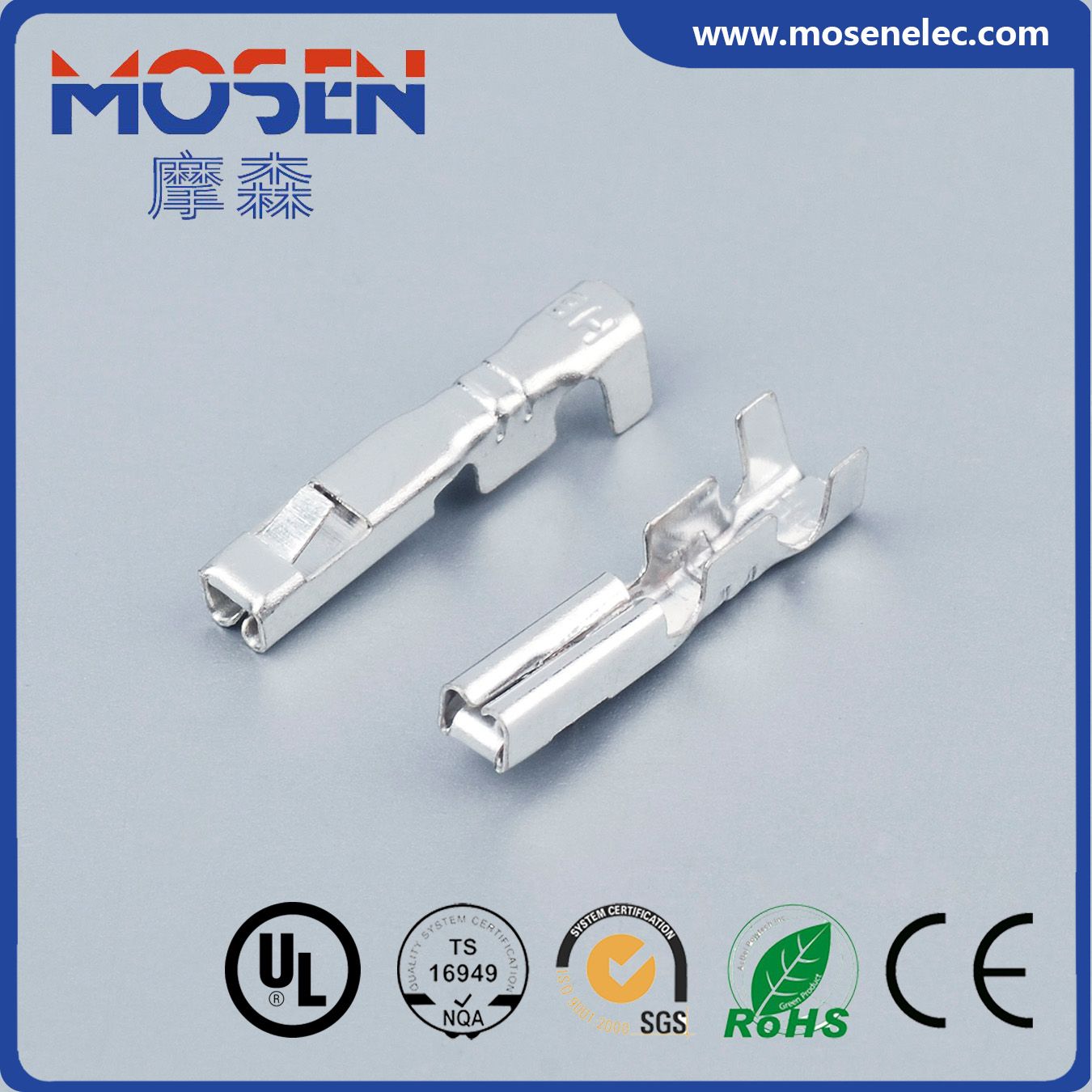 Female Terminal 964204-1 Electrical Connectors Wire Terminal
