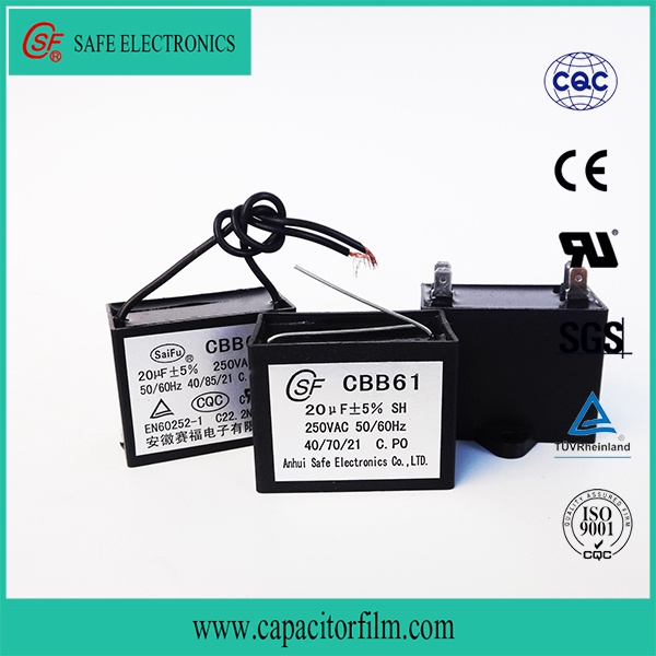 Cbb61 Generatort Capacitor Metallized Film Capacitor