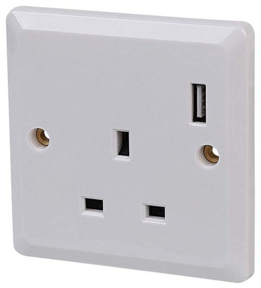 UK USB Wall Socket, UK USB Socket, USB Wall Socket