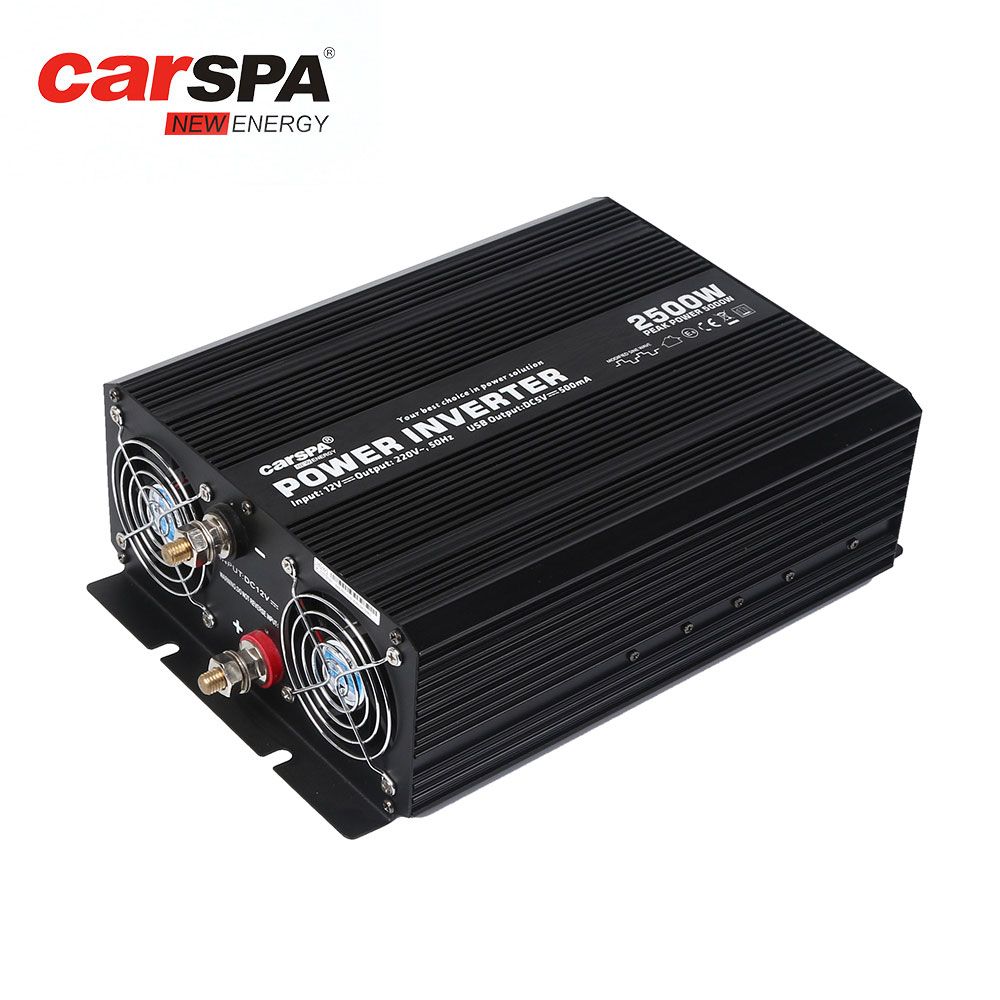 E-MARK Single Phase DC To AC Modified Sine Wave Power Inverter 2500W 24V 230V-CAR2.5KU
