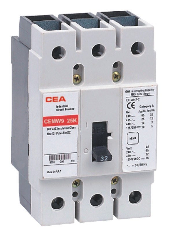 Moulded (molded) Case Circuit Breaker (WCM1/WCM3) MCCB with Certificates High Power and Quality Circuit Breaker