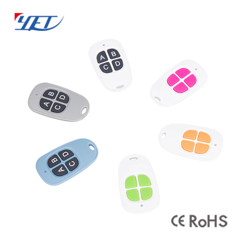 Four Bottons Colorful RF Transmitter for Auto Door Yet176