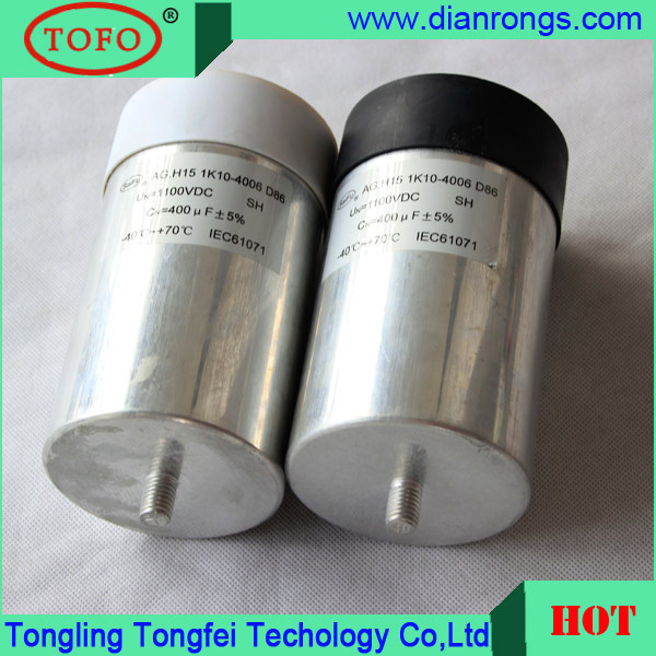 High Power 720UF 1250VDC DC Link Capacitor