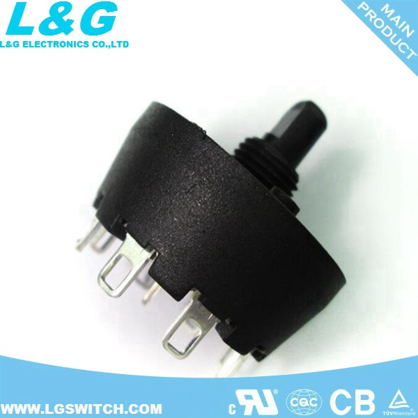UPS Power Sp6t 6 Position Selector Rotary Switch 10A 250VAC