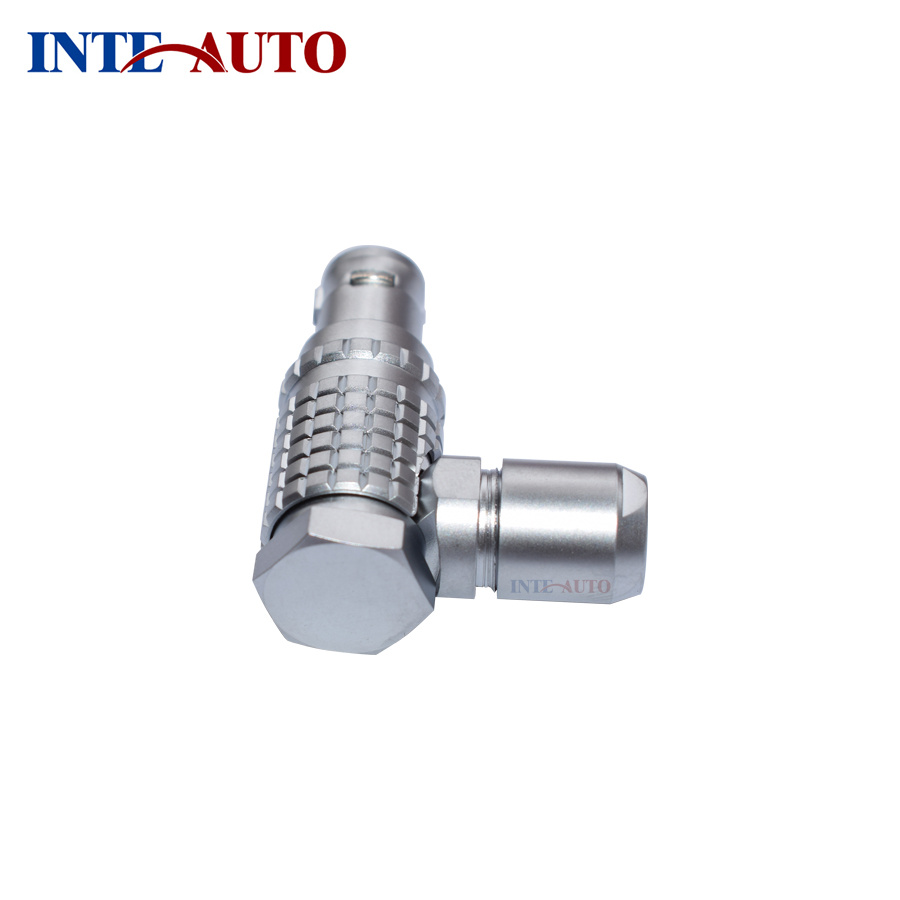 Lemo 90 Degree Right-Angle Plug Male for Broadcast