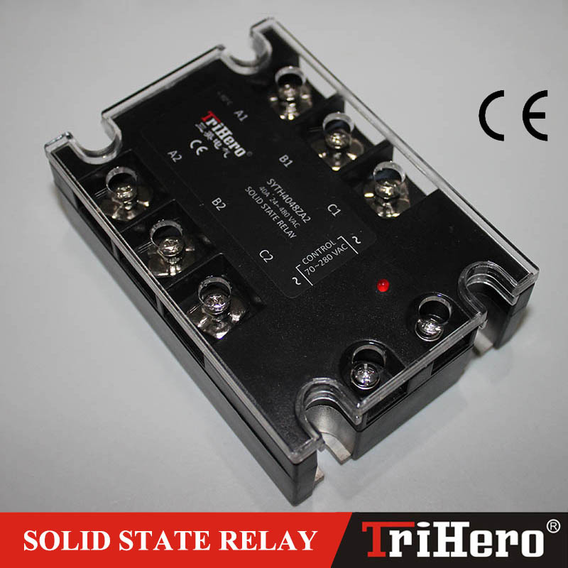 AC/AC Solid State Relay SSR 3-Phase, SSR-3 AA40