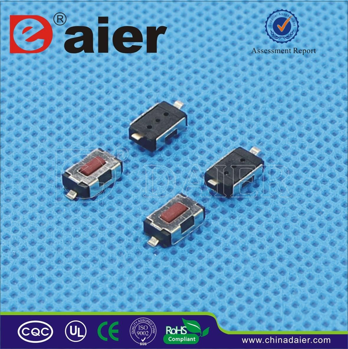 Mini 2 Pin 3X6 SMD Tact Switch (KFC-003B)