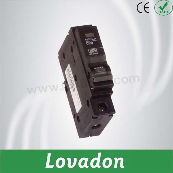Qovs 1 Pole Miniature Circuit Breaker with High Quality
