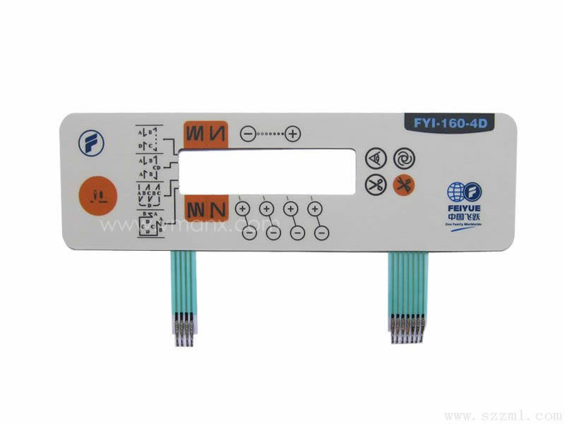 Membrane Switches for Customerized Parts