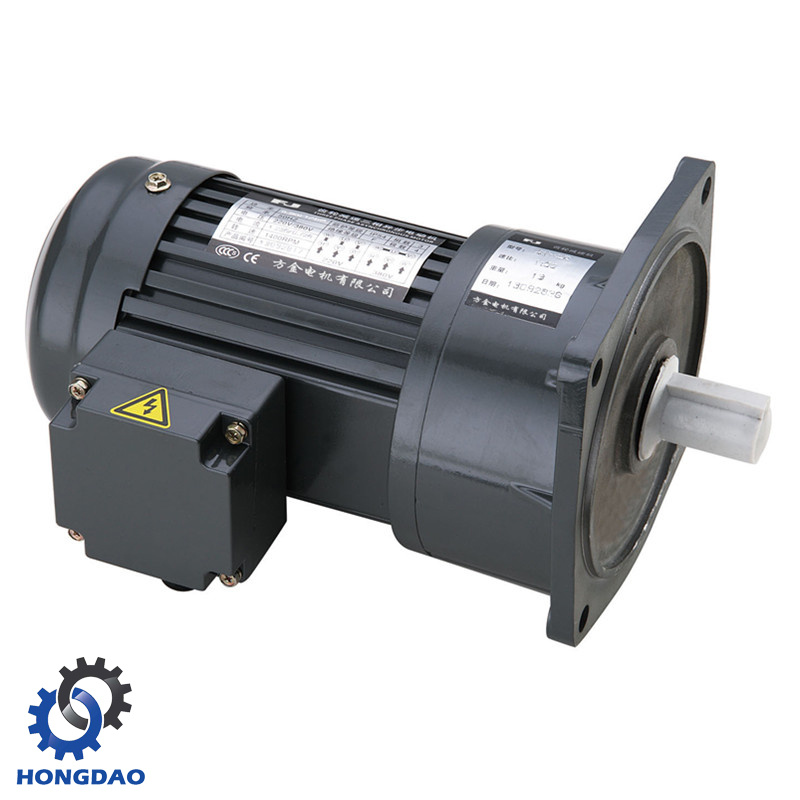 High Precision Mini AC Geared Electric Motor with Electromagnetic Brake_D