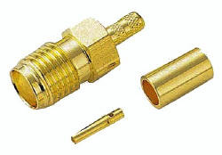 SMA Female Crimp Type for Rg174