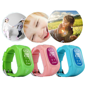 Color Smart Watch GPS Tracker with Free APP Operate Wt50-Ez