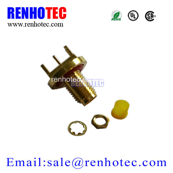 Waterproof Edge Mount SMA Female Connector