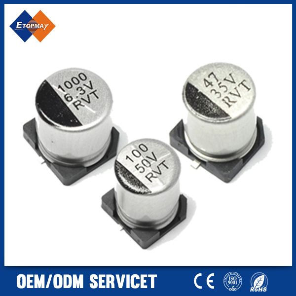 100UF SMD Aluminum Electrolytic Capacitor