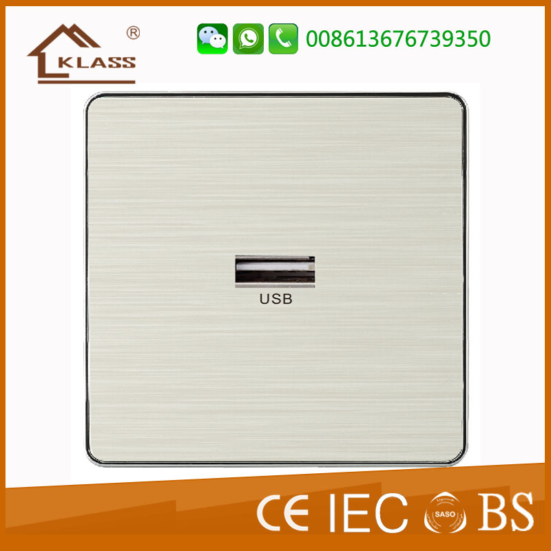 New Design USB Light Switched Socket