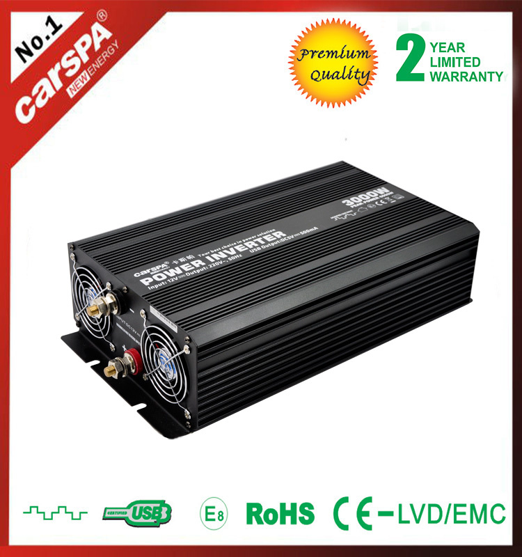 3000W DC to AC Power Inverter with USB Port
