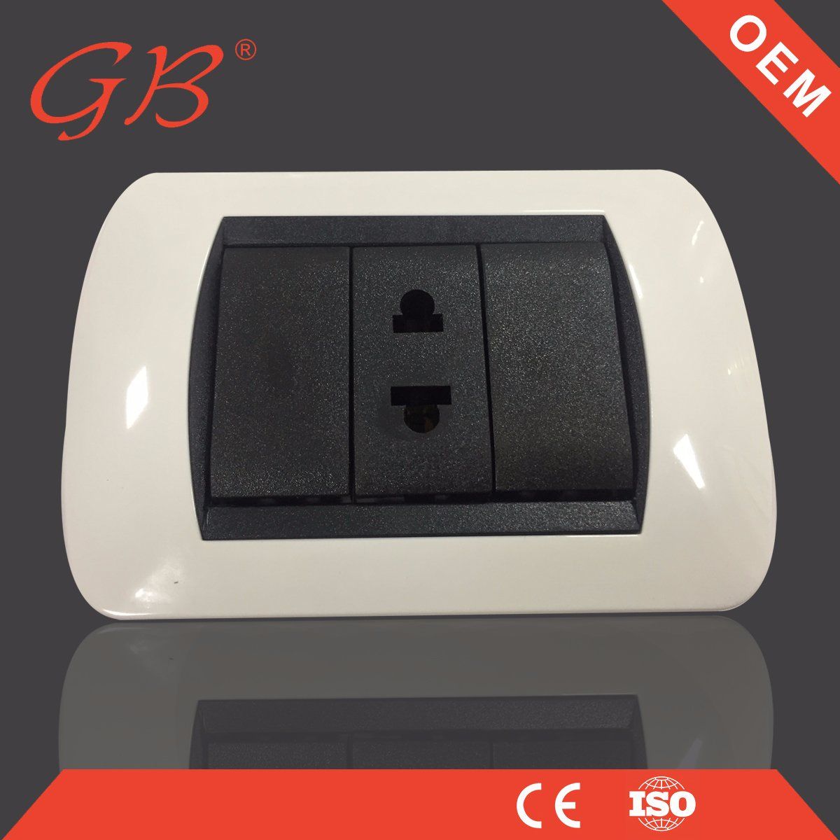 South American Electrical Bakelite Wall Socket