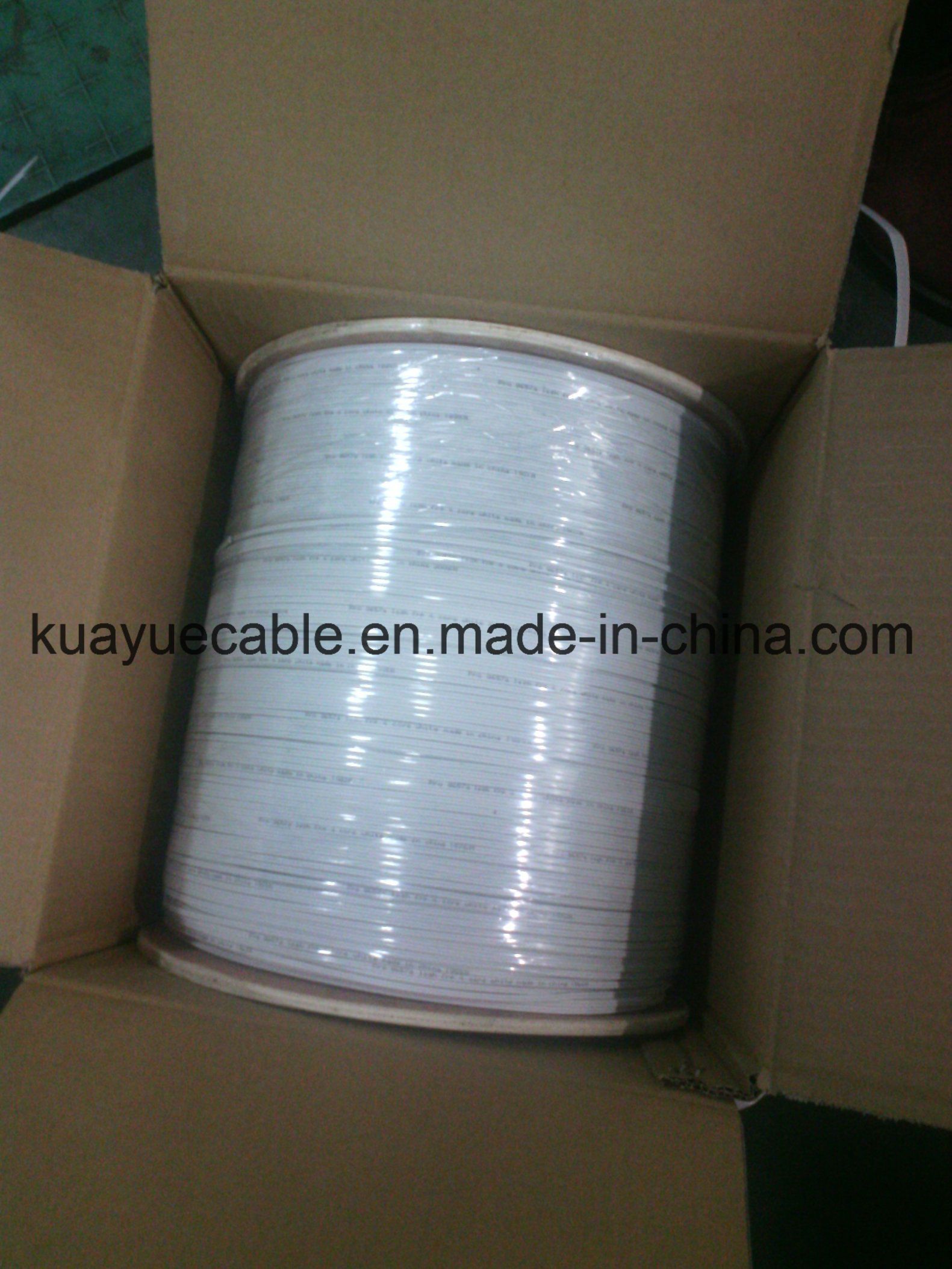 FTTH GJXFH 4c Fiber Optic White Colour