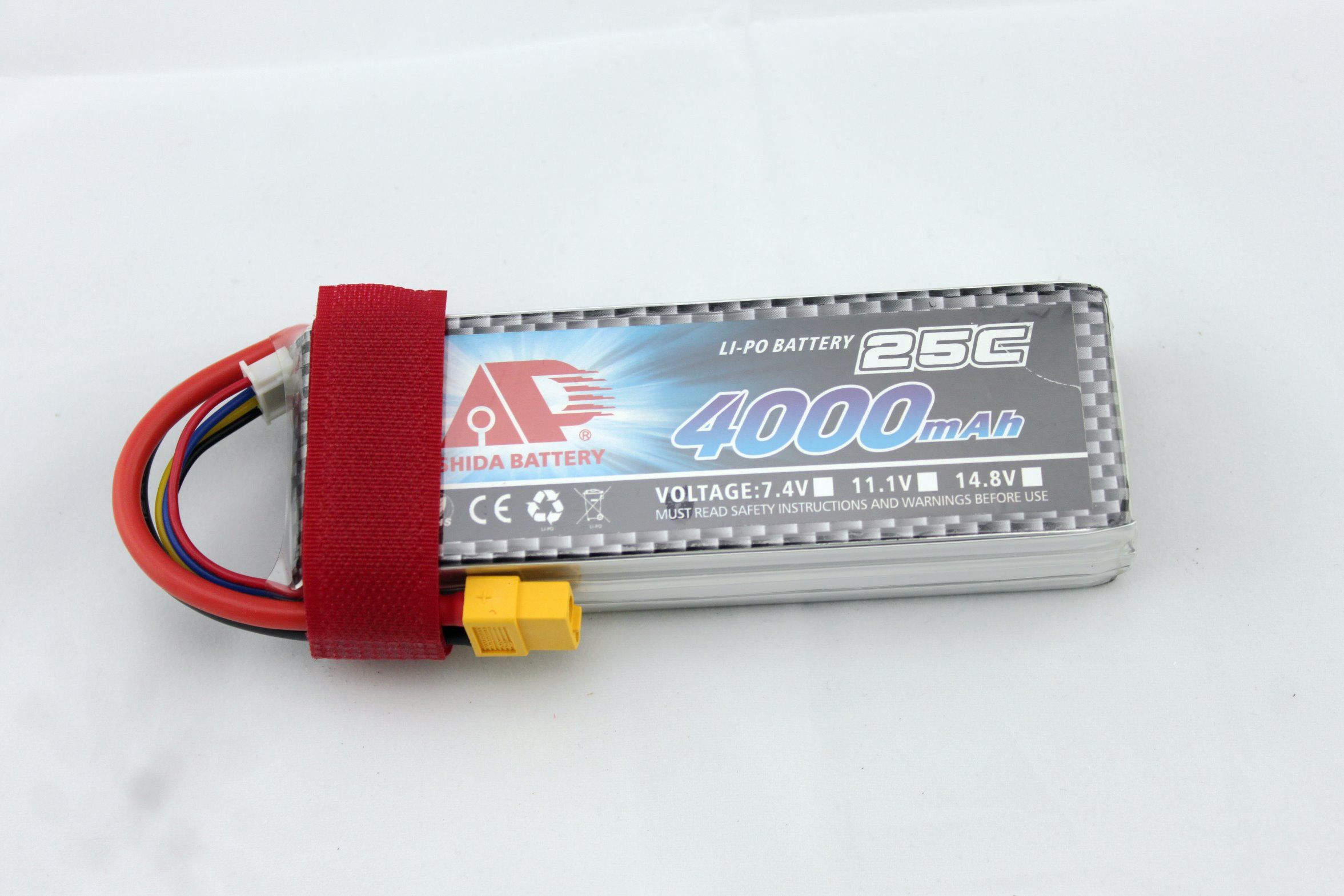 4000mAh 25c 11.1V Lithium RC Model Battery