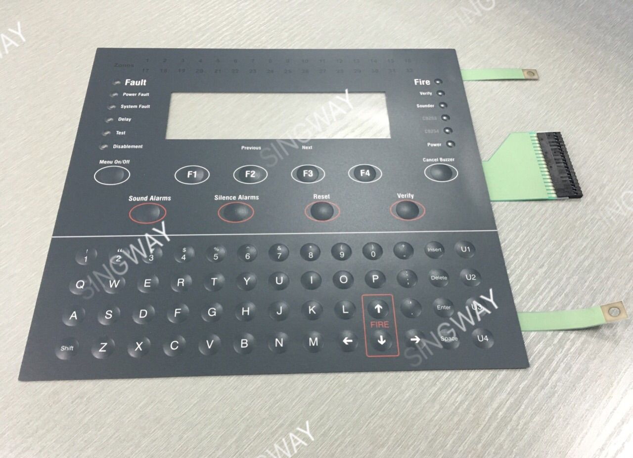 Customized Tactile Emobssed Membrane Switch
