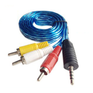 Audio Video Cable RCA Cable 3RCA to 3.5 Stereo for DVD Player