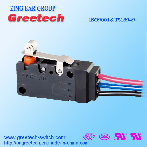 Waterproof and Dust Proof Micro Switch Used for Home Appliances