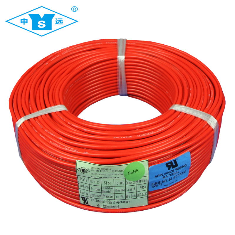 200 Celsius Degree Silicone Insulated Wire