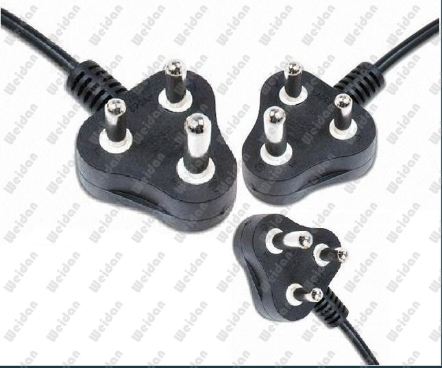 SABS Approval South Africa Power Cord 3p