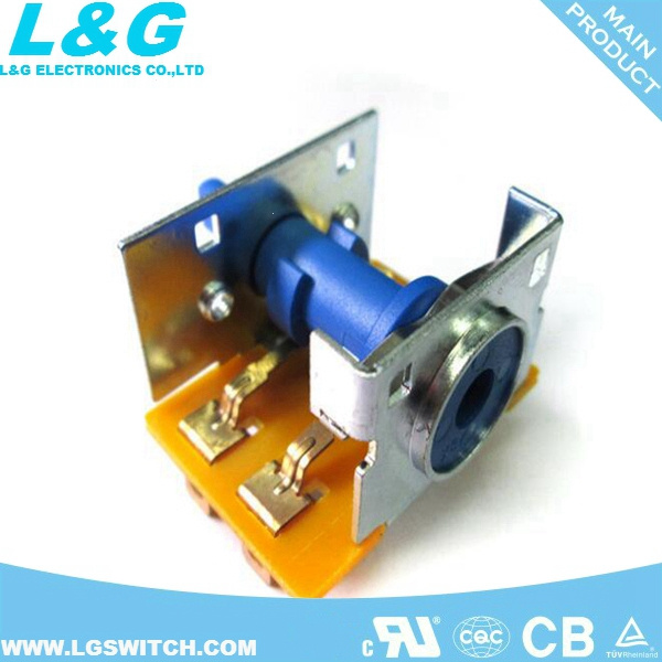 Heater off/Low/High 360deg 6 Position Rotary Switch