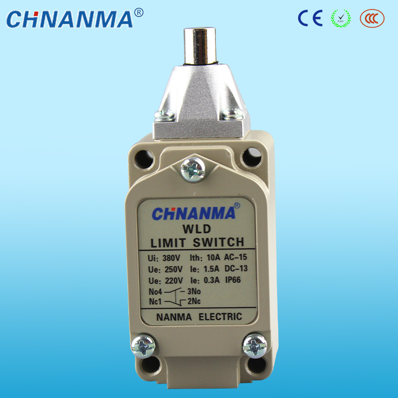 10A 250VAC Top Push Plunger Limit Switch