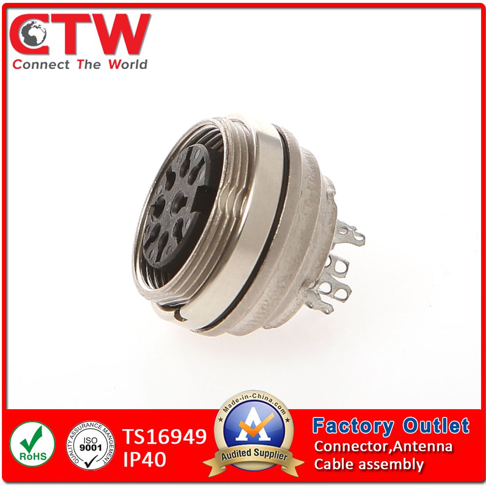 M16 Circular Female Side Connector