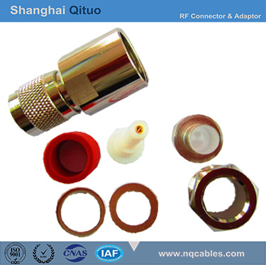 RF Connector TNC Straight Reversed Polarity Male Plug (TNC-RP-J7)