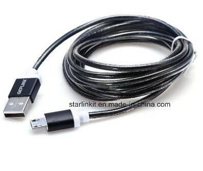 USB Charger Cable for Android Devices with Date Synchronization Function