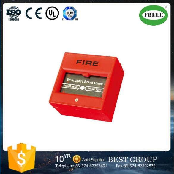 Fire Apparatus Glass Emergency Push Button Switch