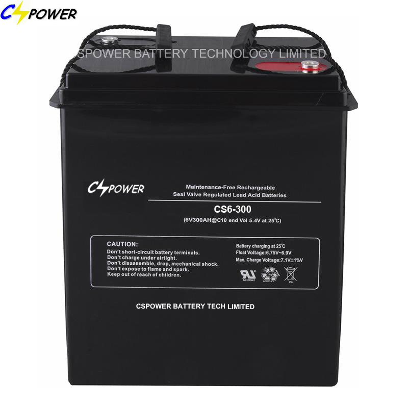 6V330ah Deep Cycle AGM Battery Lead Acid Battery
