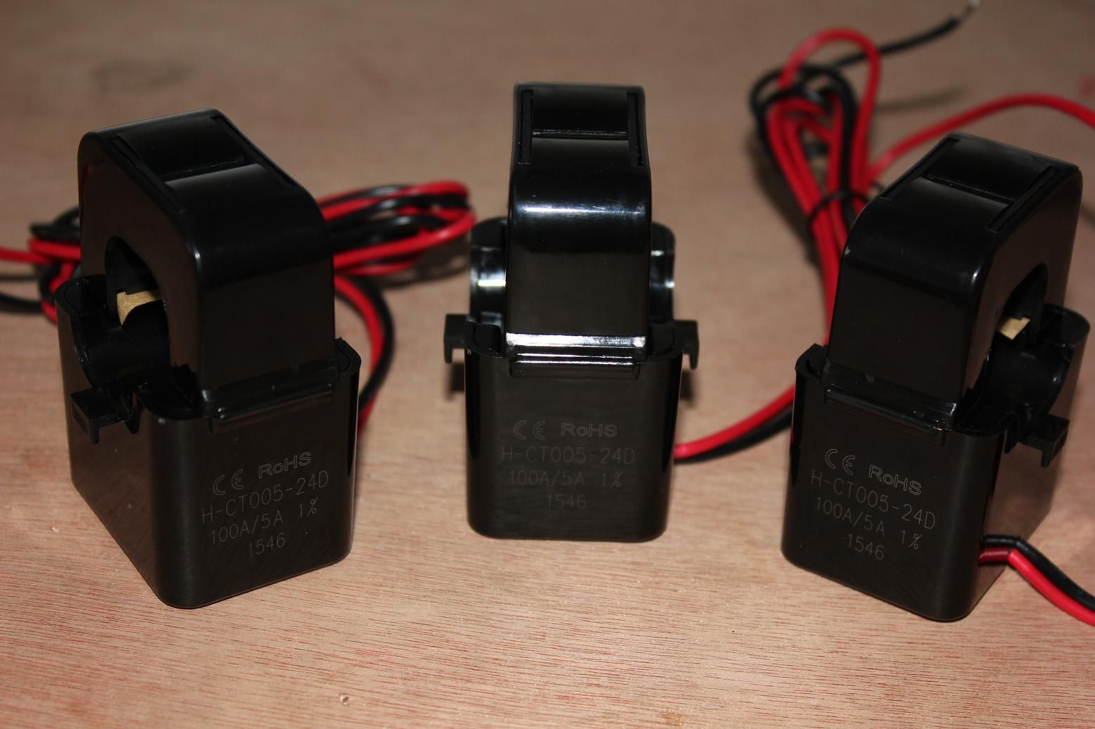 Split Core Current Transformer with 100A/5A (three phase)