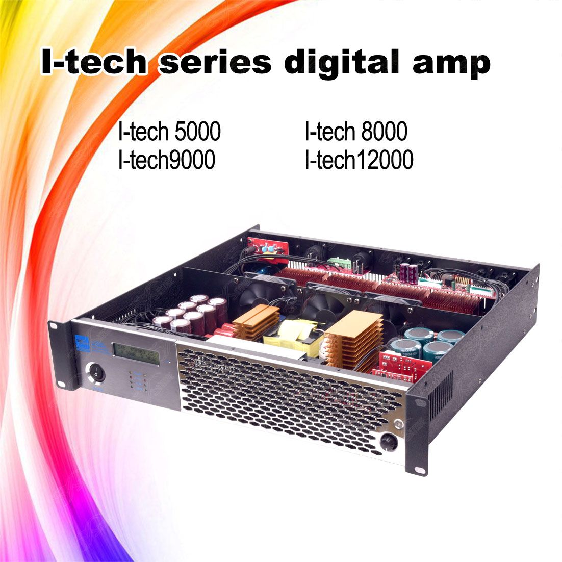The Most Economical Power Amplifier I-Tech12000 Digital Audio Amplifiers