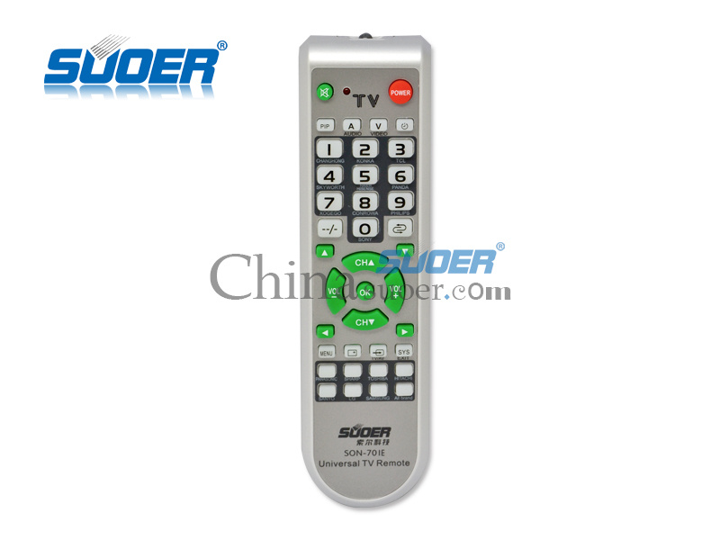 Suoer Universal TV Remote Control (SON-701E)
