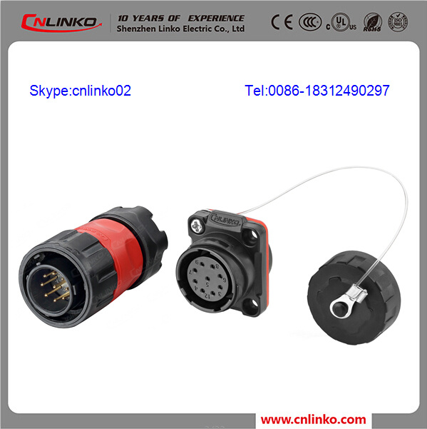 9 Pin Connectors/Outdoor Signal Connector for LED Lighting/Screen/Display