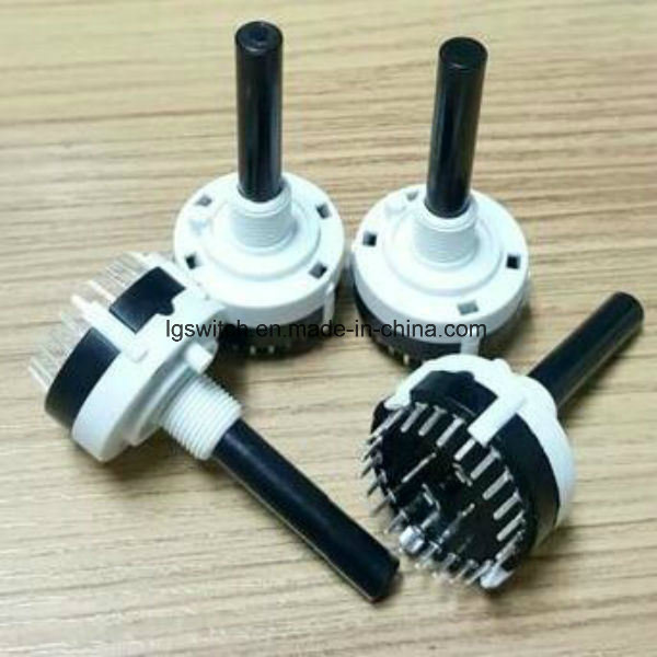 Auto Changeover Lgswitch Sp24t/Dp12t 1-4 Pole 24 Position Dimmer Micro Selector Rotary Switch