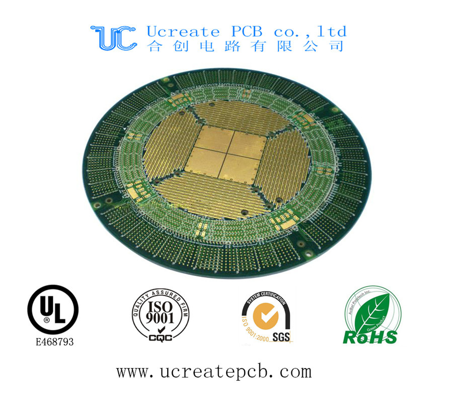 94V0 PCB for Weighing Scale with Green Solder Mask