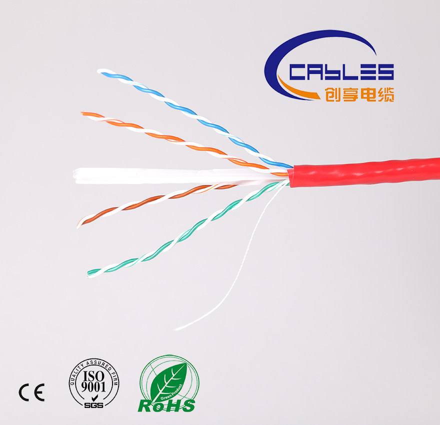 UTP/FTP/SFTP Cat5e/CAT6 Outdoor Networking LAN Cable with Fluke Tested