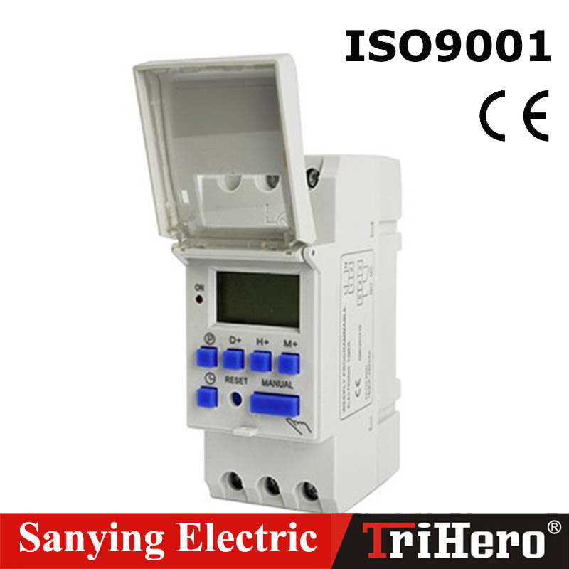 Astronomical Weekly Programmable Digital Time Switch Ahc15t