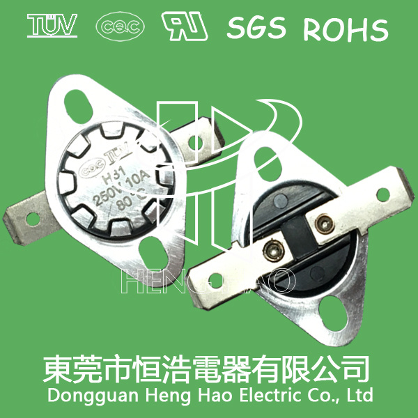 Bimetal Thermal Switch for Drying Machine