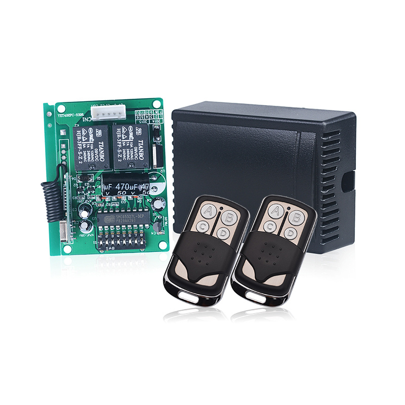12-24V AC DC Universal Remote Receiver Rolling Code Yet402PC+Yet019