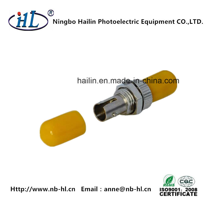 ST/PC Fiber Optic Adapter Round Single-Mode for Fiber LAN