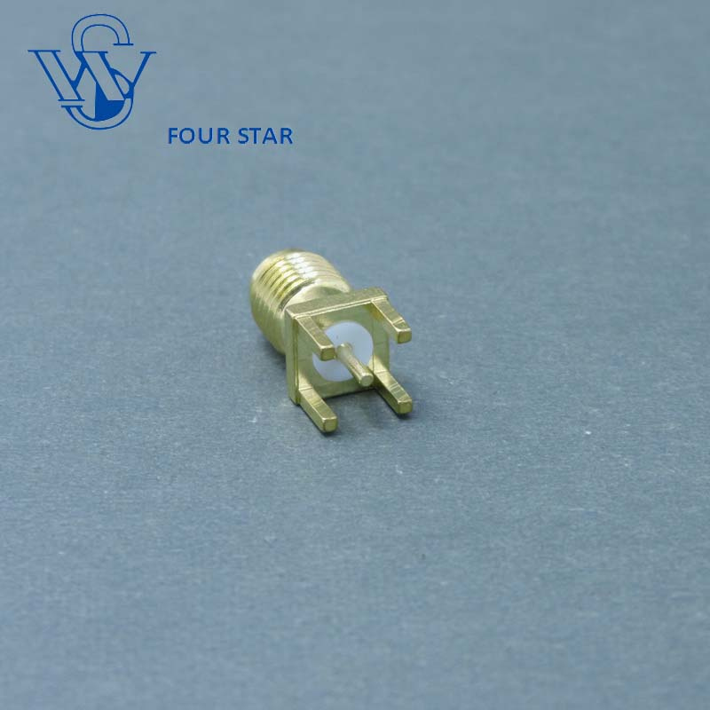 SMA Female Jack Connector for PCB Mount