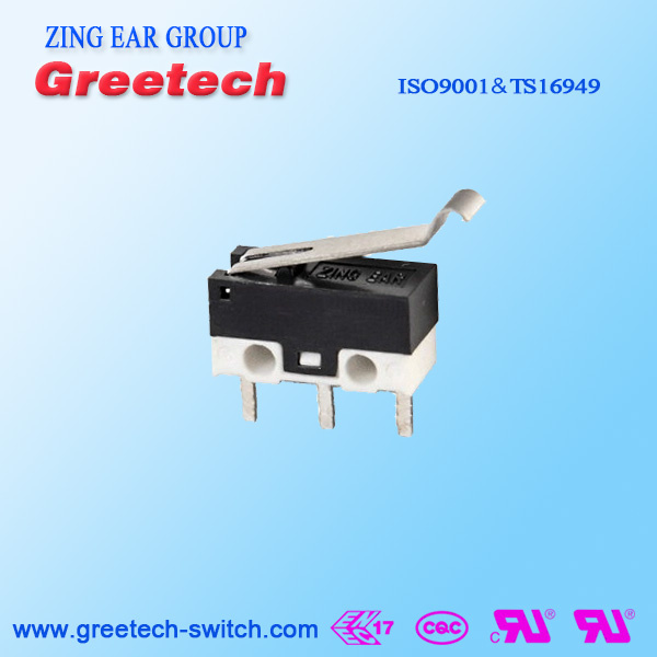 with/Without Lever Subminiature Micro Switch Widely Used on Auto / Mouse